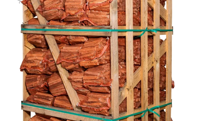 Anzündholz Kiefer / Fichte 22 Liter Sack (40 Sack / Palette)