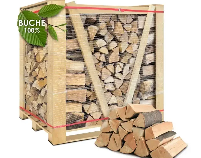 🔥 Brennholz Buche kammergetrocknet 1,6 SRM (1RM) | Scheitlänge 25 cm