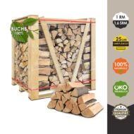 🔥 Brennholz Buche kammergetrocknet 1,6 SRM (1RM) | Scheitlänge 25 cm – Bild 4