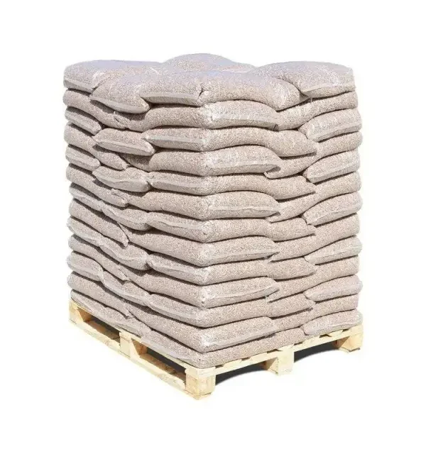 Hartholzpellets Eiche ENplusA1 – 975 kg (65 x 15 kg Säcke)