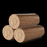 Holzbriketts Nestro XL Red – rund ohne Loch (Palette 960 kg) – Bild 2