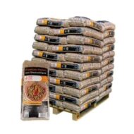 Holzpellets ENplus A1 6 mm – 66 × 15 kg (990 kg) – Weichholz – Bild 3