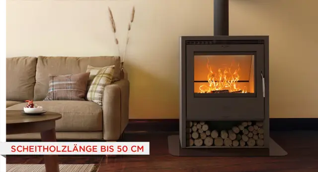Kaminofen Fireplace Fermata Stahl 9 kW