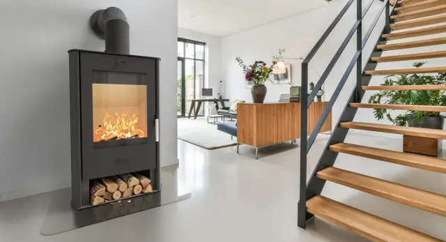 Kaminofen Fireplace Korda Stahl