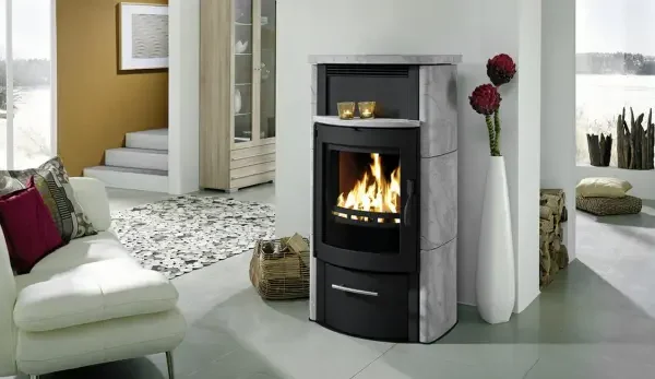Kaminofen Koppe BS 200 7 kW - Ausführung: Korpus Schwarz