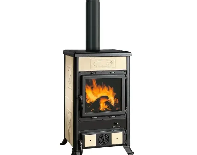 Kaminofen La Nordica Rossella R1.16 mit 9 kW - Ausführung: Ceramica Panna