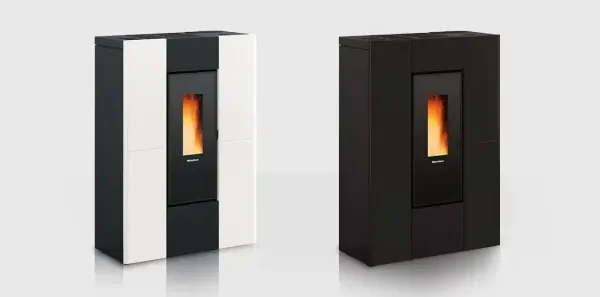 Pelletofen Extraflame Marilena Plus 5.0 mit 8 kW - Verkleidung: schwarz