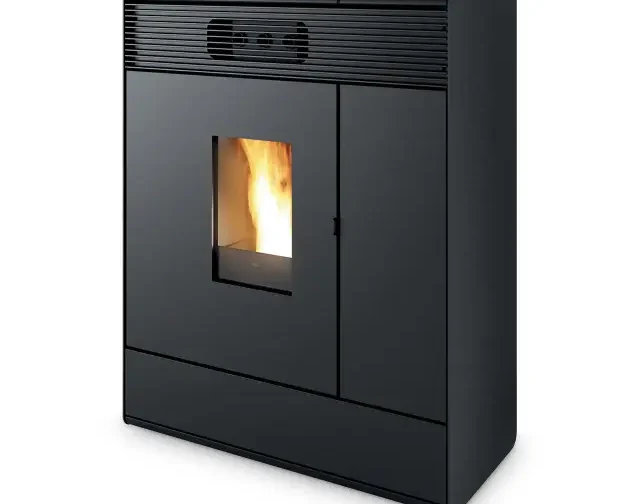 Pelletofen MCZ Aki Hydro Matic 24 R 24,2 kW - Ausführung: Dark metal_308