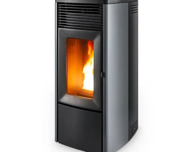 Pelletofen MCZ Ego Air 8 UP! 8 kW - Ausführung: Silver metal_313